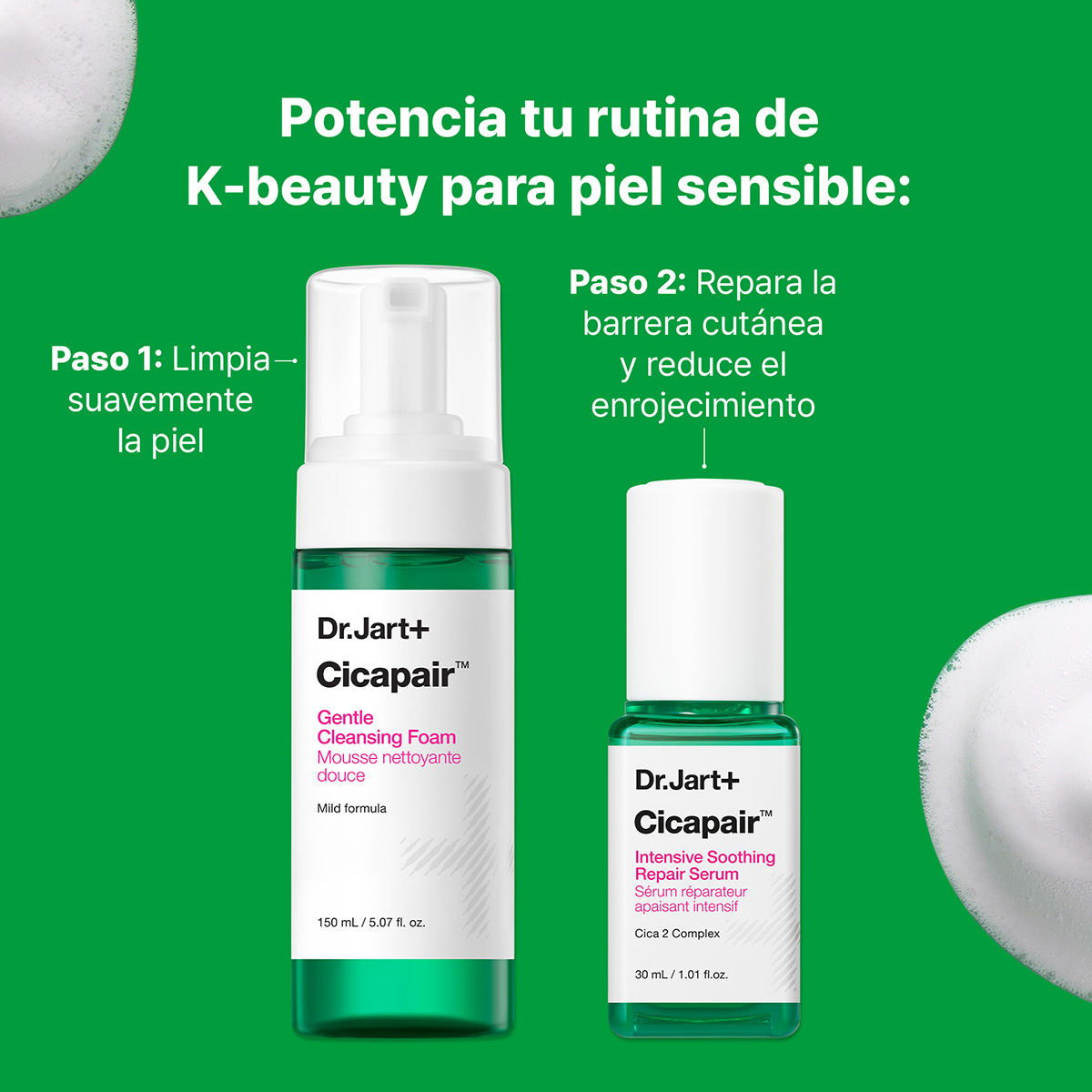 CICAPAIR™ GENTLE FOAM CLEANSER FOR SENSITIVE SKIN (LIMPIADOR FACIAL)
